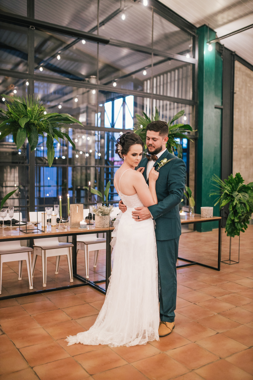 Industrial venue with greenery - 1
